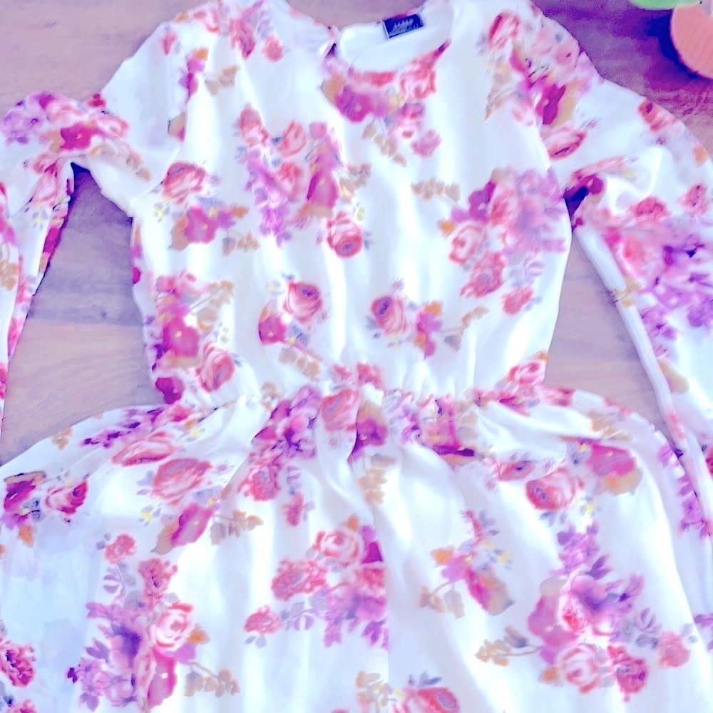 J.Crew floral cottage core dress women’s Small S